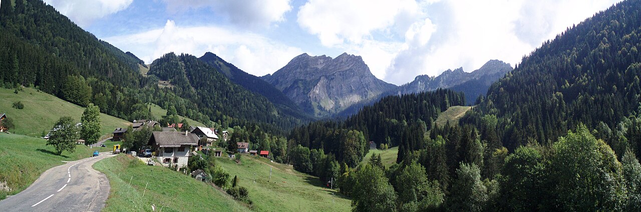 La Chèvrerie below the Roc d'Enfer