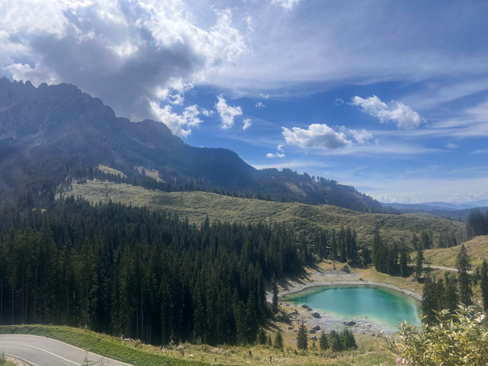 Mittlerer Rundweg am Karer See trail