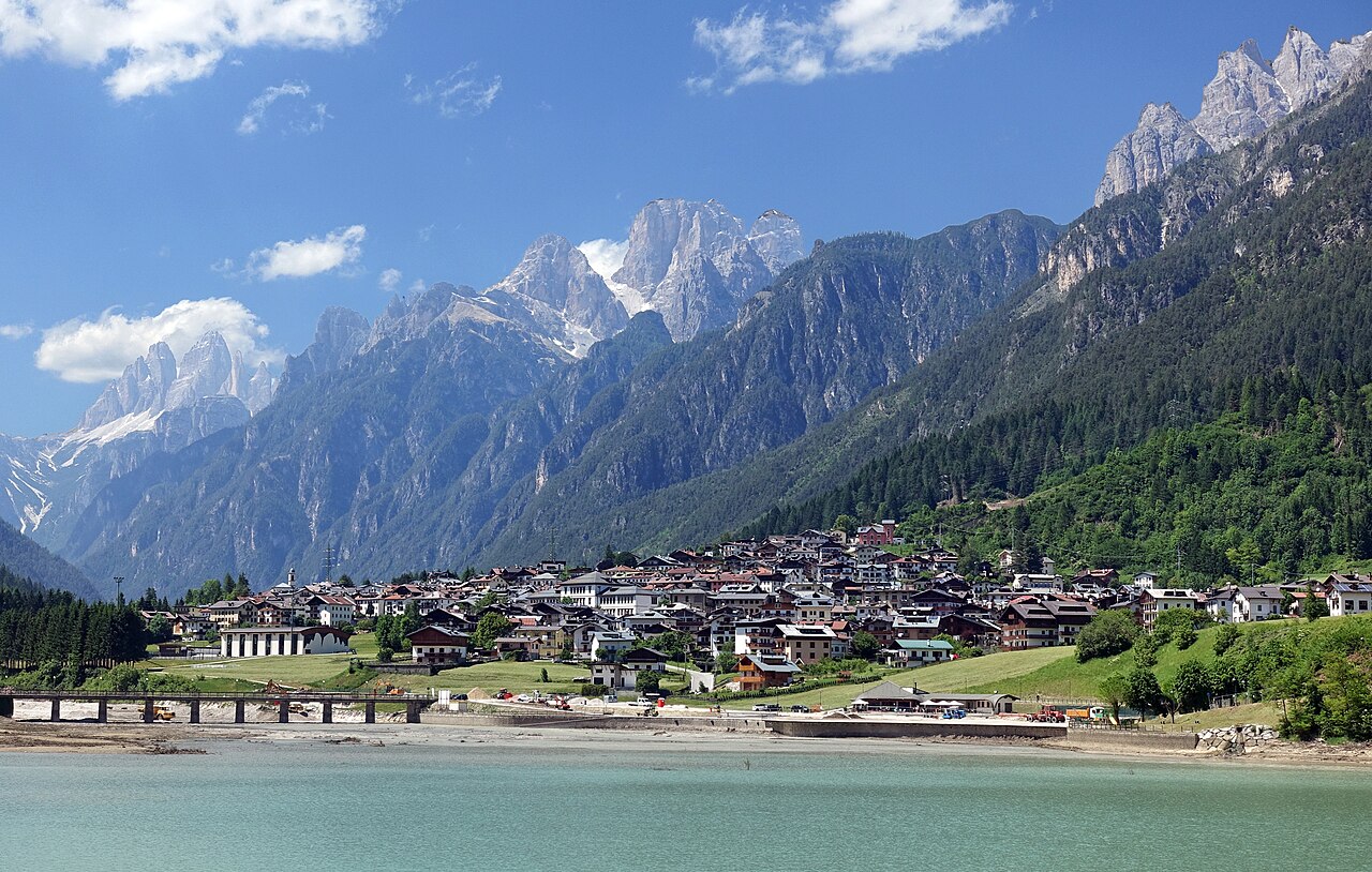 Auronzo di Cadore in the Cadore valley